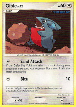 Gible Lv.12 - Supreme Victors (Common) [SV-106]