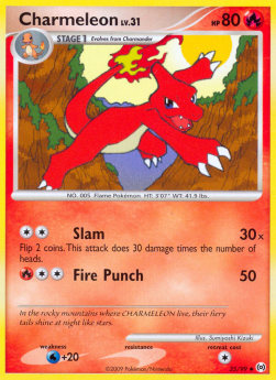 Charmeleon Lv.31 - Arceus (Uncommon) [AR-35]