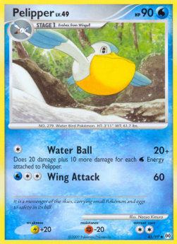 Pelipper Lv.49 - Arceus (Uncommon) [AR-45]