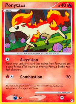Ponyta Lv.8 - Arceus (Uncommon) [AR-46]