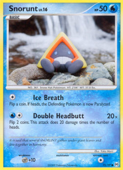 Snorunt Lv.16 - Arceus (Common) [AR-75]