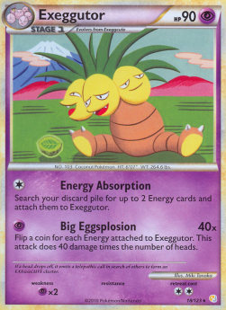 Exeggutor - HeartGold & SoulSilver (Rare) [HS-18]