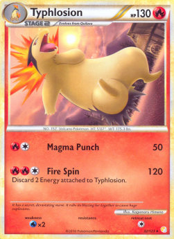 Typhlosion - HeartGold & SoulSilver (Rare) [HS-32]