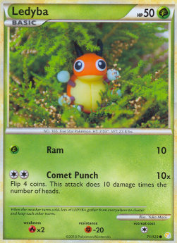 Ledyba - HeartGold & SoulSilver (Common) [HS-71]