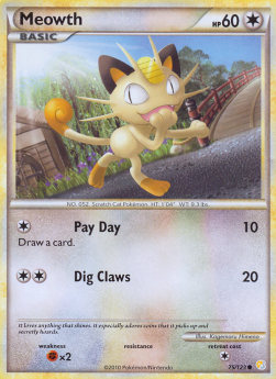 Meowth - HeartGold & SoulSilver (Common) [HS-75]