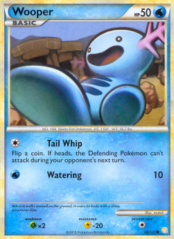 Wooper - HeartGold & SoulSilver (Common) [HS-88]