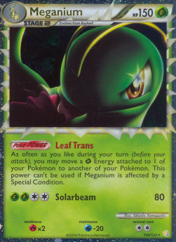 Meganium - HeartGold & SoulSilver (Ultra Rare) [HS-109]