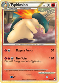 Typhlosion - Call of Legends (Rare) [CL-35]