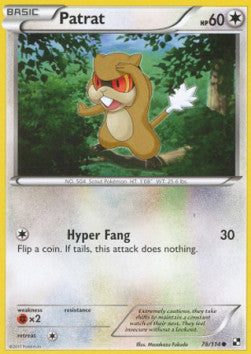 Patrat - Black & White (Common) [BLW-78]