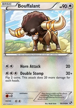 Bouffalant - Black & White (Uncommon) [BLW-90]