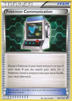 Pokémon Communication - Black & White (Uncommon) [BLW-99]