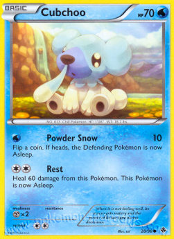 Cubchoo - Emerging Powers (Common) [EPO-28]