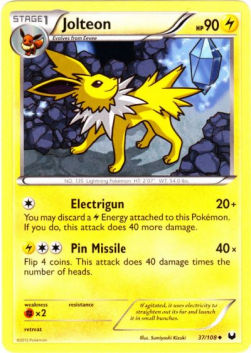 Jolteon - Dark Explorers (Uncommon) [DEX-37]