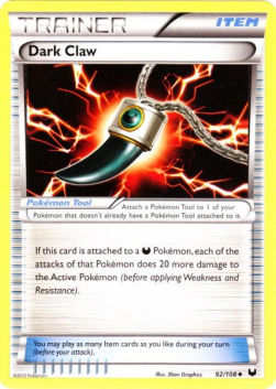 Dark Claw - Dark Explorers (Uncommon) [DEX-92]