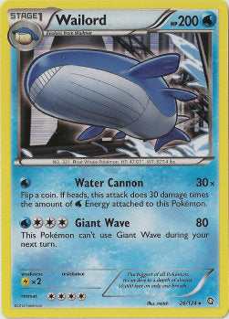 Wailord - Dragons Exalted (Holo Rare) [DRX-26]
