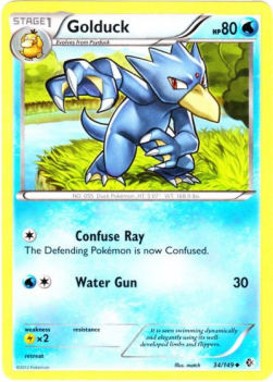 Golduck - Boundaries Crossed (Uncommon) [BCR-34]