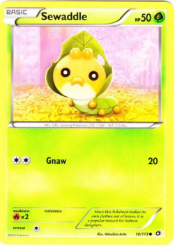 Sewaddle - Legendary Treasures (Common) [LTR-10]