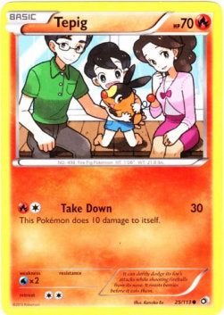 Tepig - Legendary Treasures (Common) [LTR-25]