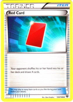 Red Card - XY (Uncommon) [XY-124]