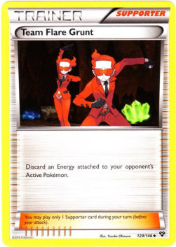Team Flare Grunt - XY (Uncommon) [XY-129]