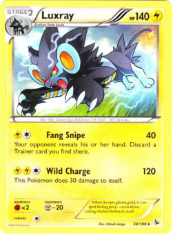 Luxray - Flashfire (Rare) [FLF-34]
