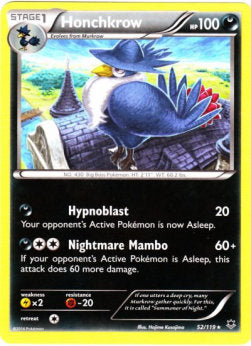 Honchkrow - Phantom Forces (Rare) [PHF-52]