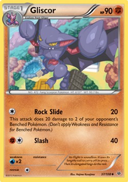 Gliscor - Roaring Skies (Uncommon) [ROS-37]