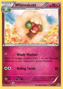 Whimsicott - Ancient Origins (Uncommon) [AOR-56]