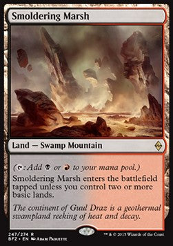 Smoldering Marsh - Battle for Zendikar (Rare) [BFZ-247]
