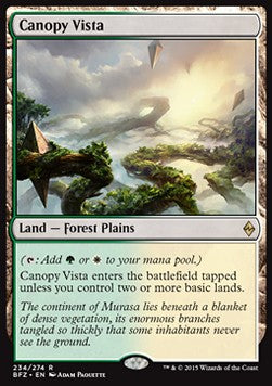 Canopy Vista - Battle for Zendikar (Rare) [BFZ-234]