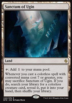 Sanctum of Ugin - Battle for Zendikar (Rare) [BFZ-242]