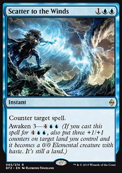 Scatter to the Winds - Battle for Zendikar (Rare) [BFZ-85]