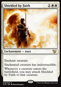 Shielded by Faith - Commander 2015 (Rare) [C15-8]