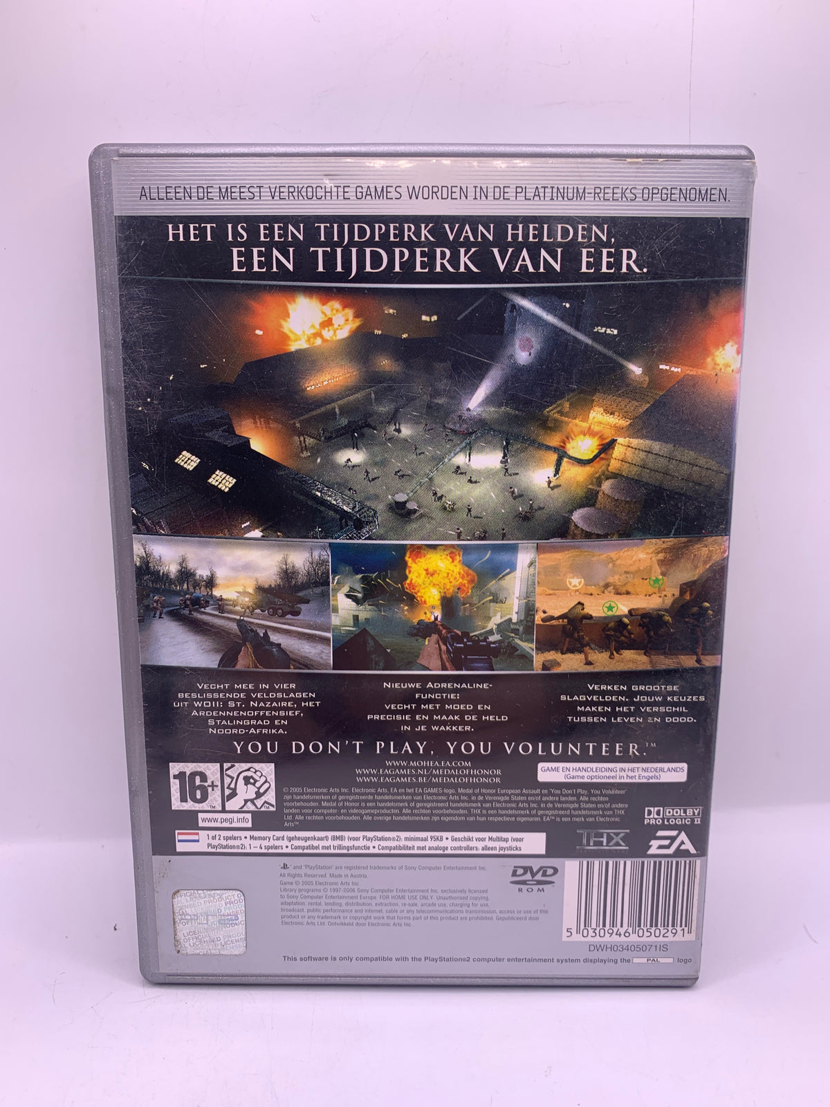 Medal of Honor: European Assault (Platinum) – PlayStation 2
