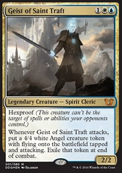 Geist of Saint Traft - Duel Decks: Blessed vs. Cursed (Mythic) [DDQ-1]
