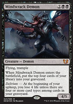 Mindwrack Demon - Duel Decks: Blessed vs. Cursed (Mythic) [DDQ-41]
