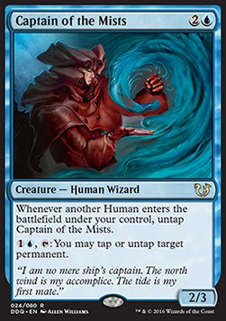 Captain of the Mists - Duel Decks: Blessed vs. Cursed (Rare) [DDQ-24]