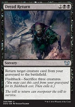 Dread Return - Duel Decks: Blessed vs. Cursed (Uncommon) [DDQ-55]