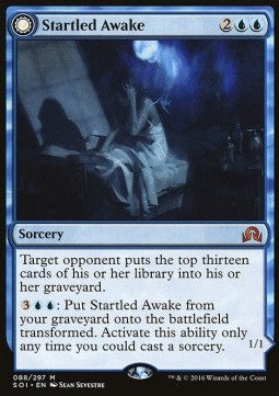 Startled Awake / Persistent Nightmare - Shadows over Innistrad (Mythic) [SOI-88]