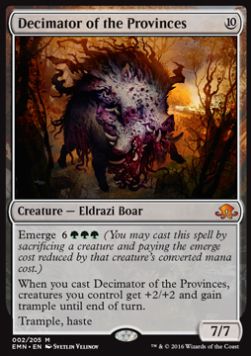 Decimator of the Provinces - Eldritch Moon (Mythic) [EMN-2]