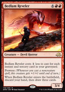 Bedlam Reveler - Eldritch Moon (Rare) [EMN-118]
