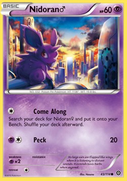 Nidoran ♂ - Steam Siege (Common) [STS-43]