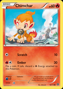 Chimchar - Steam Siege (Common) [STS-18]