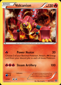 Volcanion - Steam Siege (Rare) [STS-25]