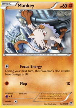 Mankey - Steam Siege (Common) [STS-52]