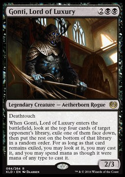 Gonti, Lord of Luxury - Kaladesh (Rare) [KLD-84]