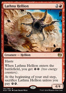Lathnu Hellion - Kaladesh (Rare) [KLD-121]
