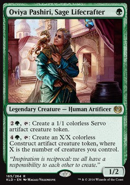 Oviya Pashiri, Sage Lifecrafter - Kaladesh (Rare) [KLD-165]