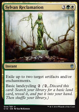 Sylvan Reclamation - Commander 2016 (Uncommon) [C16-44]