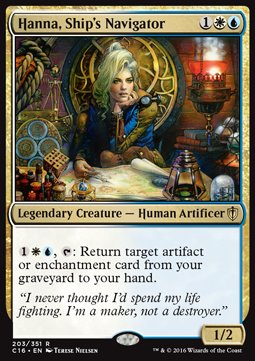 Hanna, Ship's Navigator - Commander 2016 (Rare) [C16-203]